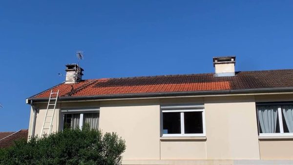 Réalisation : chantier de couverture sécurisé en Haute-Saône