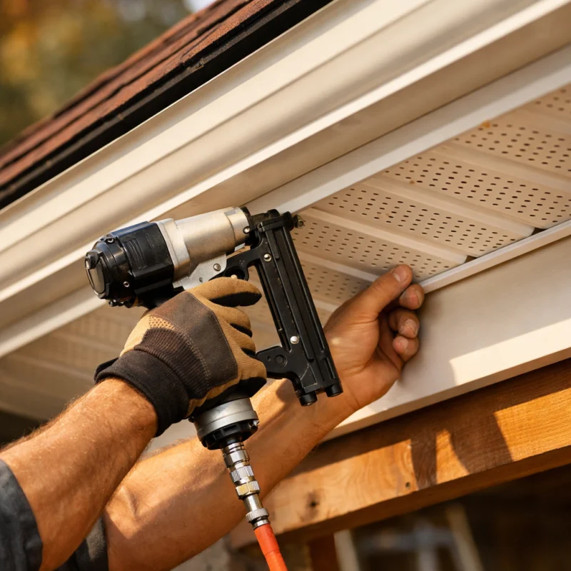 Habillage et rénovation des dessous de toit en PVC ou bois